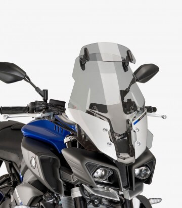 Cúpula Puig Touring Plus con visera Yamaha MT-10 / SP (2016 - 2021) Ahumado 8919H