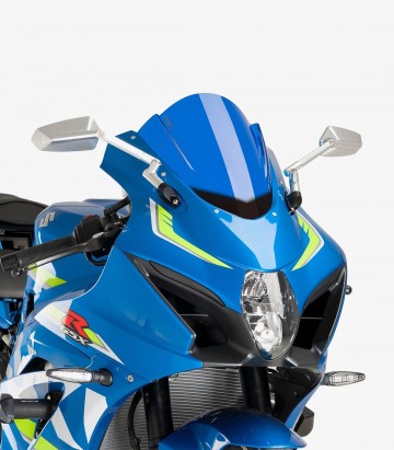 Windschild Puig Z-Racing Suzuki GSX-R1000 (17-21, 26) Blau 9013A