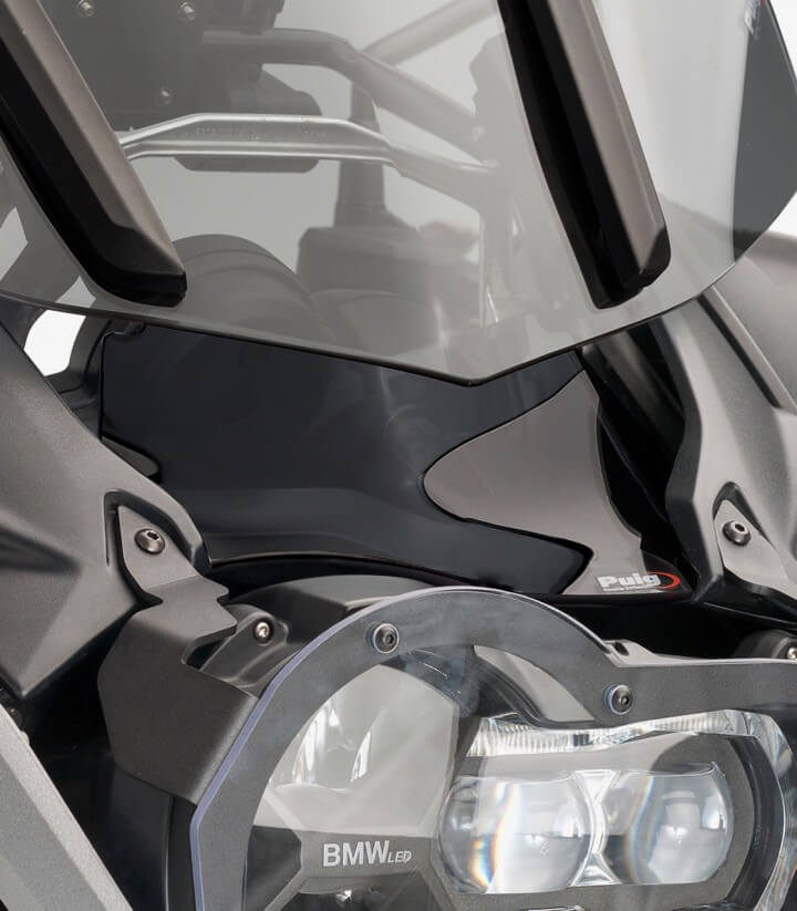 Visier über dem Scheinwerfer Puig Sport BMW R1200GS/GS Adventure (13-18) Dunkel getönt 7550F