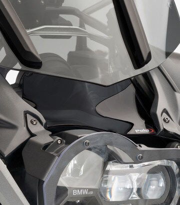 Visier über dem Scheinwerfer Puig Sport BMW R1200GS/GS Adventure (13-18) Dunkel getönt 7550F