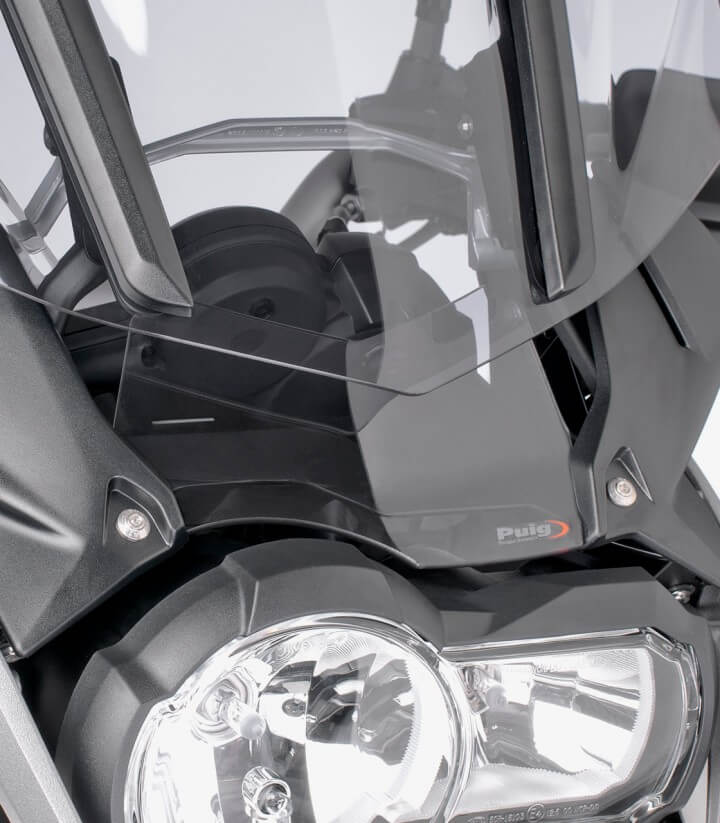 Visera sobre faro Puig Sport BMW R1200GS / Adventure Ahumado 7550H
