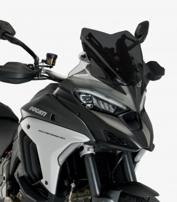 Windschild Puig Sport Ducati Multistrada V4/V4S, V4 Rally/RS (21-26) Dunkel getönt 20729F