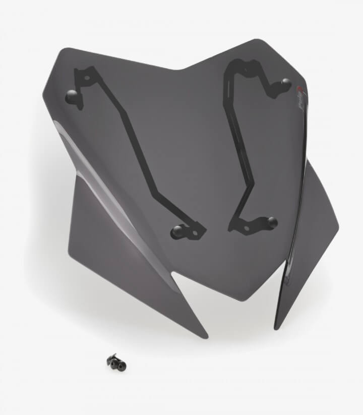 Windschild Puig Sport Ducati Multistrada V4/V4S, V4 Rally/RS (21-26) Dunkel getönt 20729F
