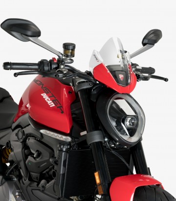 Windschild Puig Sport Ducati Monster 937 (21-25) Klar 20688W