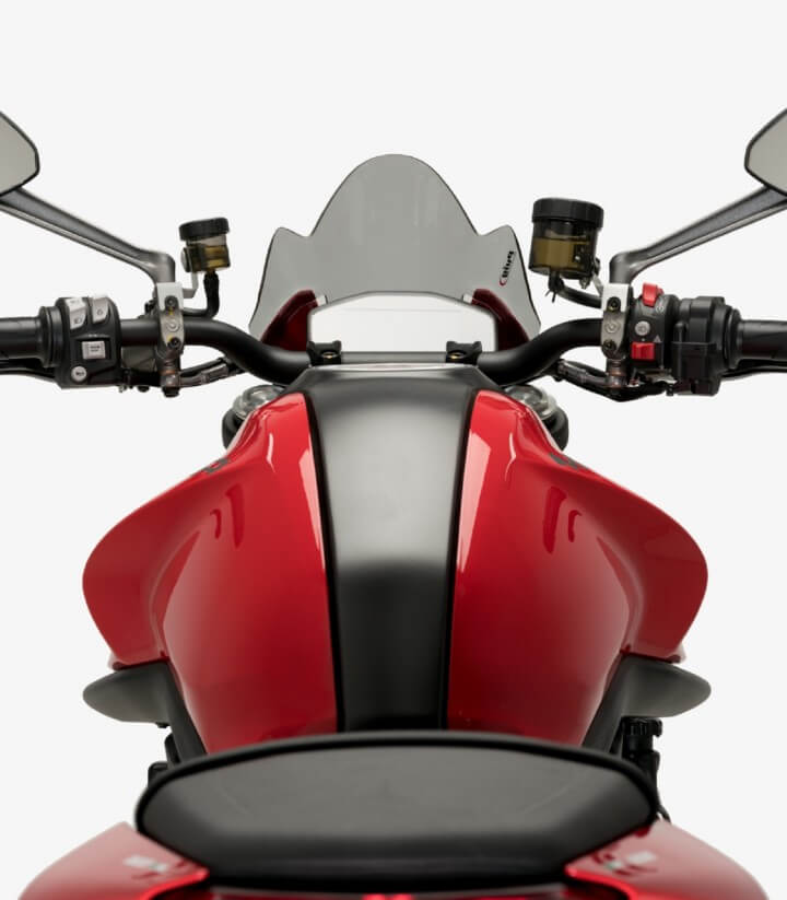 Ducati Monster Puig Sport Smoked Windshield H