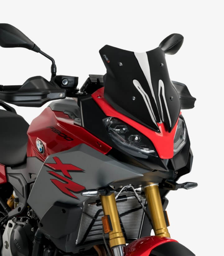 Windschild Puig Sport BMW F900XR (20-26) Schwarz 20429N