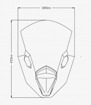 Cúpula Puig R-Racer Kawasaki Ninja 650 Ahumado 3880H