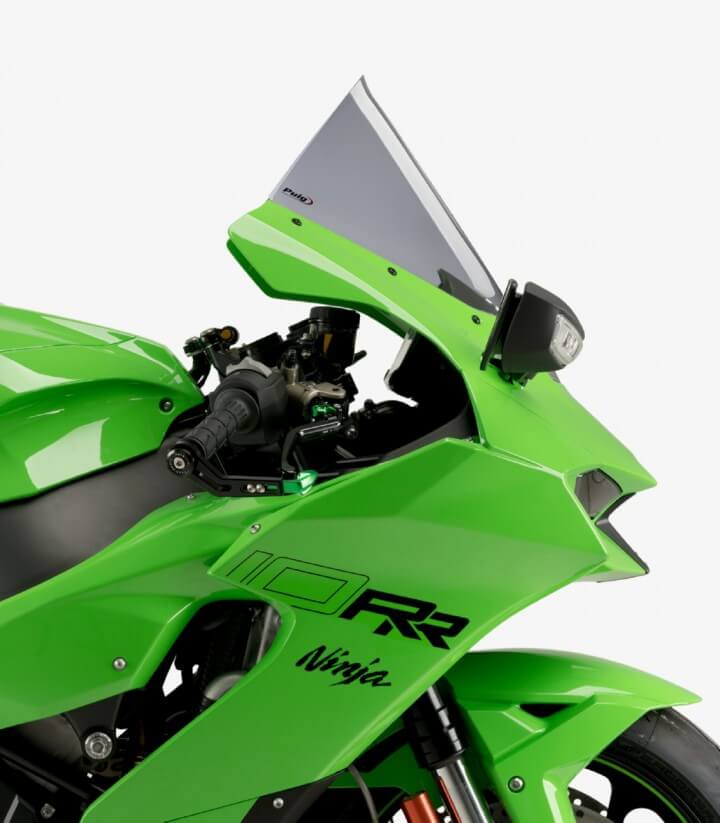 Kawasaki ZX-10R / RR Puig R-Racer Smoked Windshield 20540H