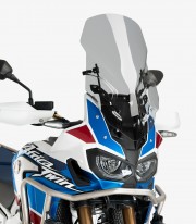 Honda CRF1000L Africa Twin Puig Touring with M.E.M. Smoked Windshield 3714H