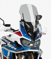 Honda CRF1000L Africa Twin Puig Touring with M.E.M. Smoked Windshield 3714H