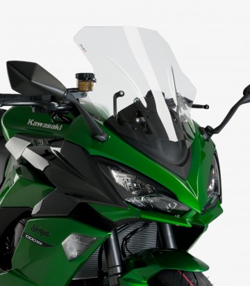 Kawasaki Ninja 1000 SX, Z1000SX Puig Racing Transparent Windshield 20471W