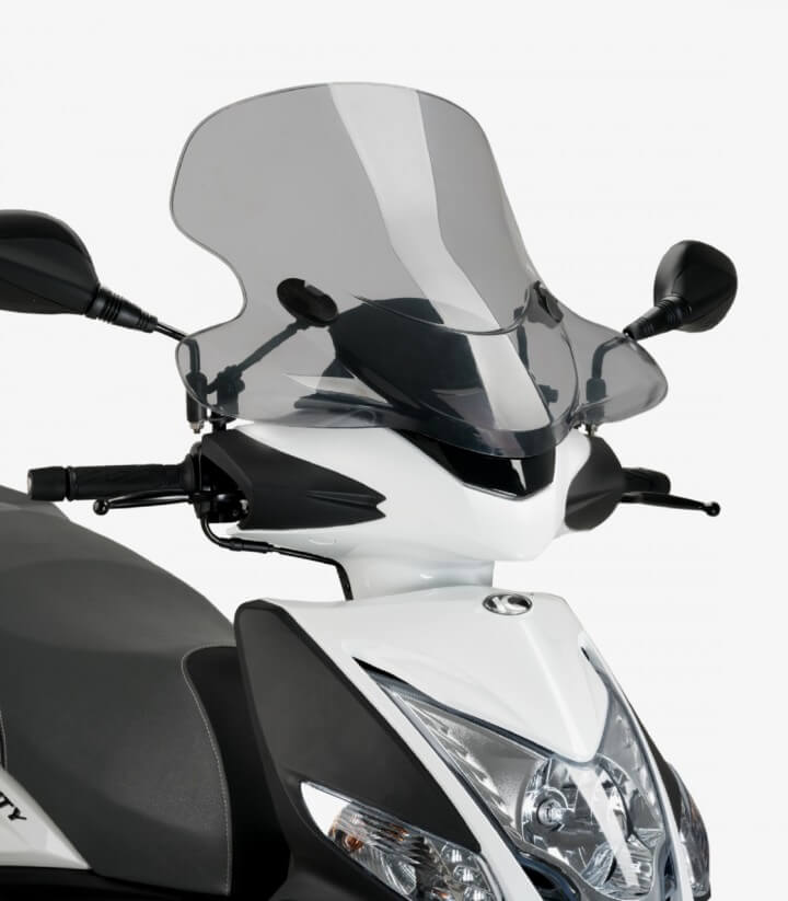 Windschild Puig City Touring Kymco Agility 125 City (20-23), 50 City 4T (20-26) Getönt 20528H