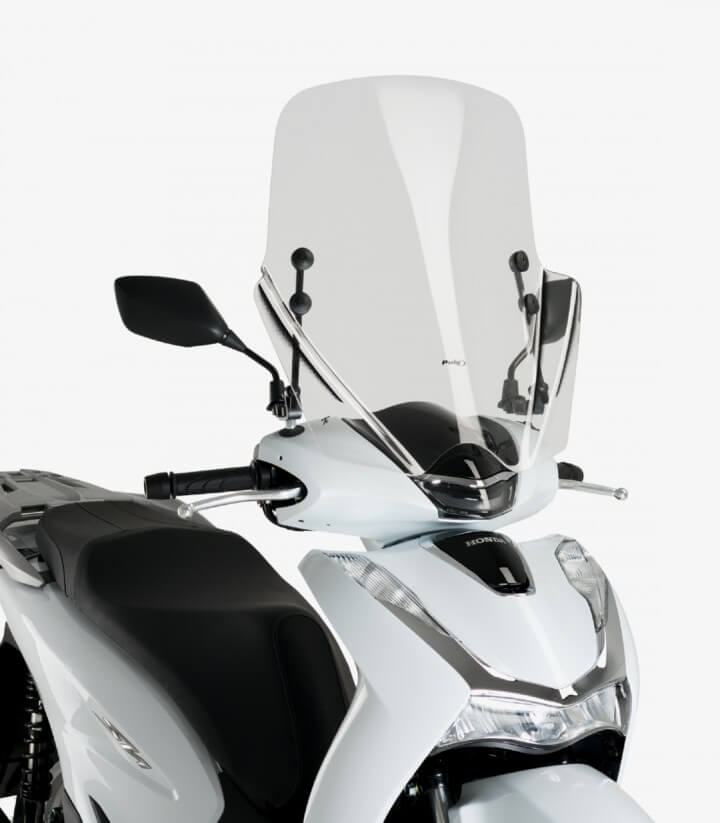 Windschild Puig T.X. Honda SH 125i 4T E5 (21-26), 150i 4T E5 (21-25), Scoopy SH350i (21-26) Klar 20365W