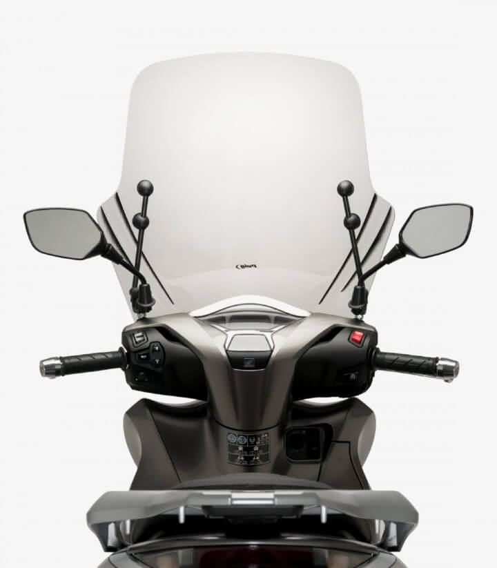 Windschild Puig T.X. Honda SH 125i 4T E5 (21-26), 150i 4T E5 (21-25), Scoopy SH350i (21-26) Klar 20365W