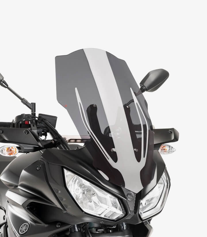 Cúpula Puig Touring Yamaha MT-07 Tracer Ahumado oscuro 9212F