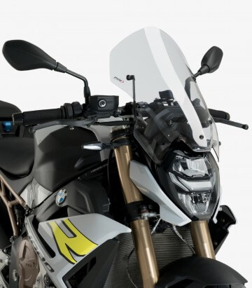 BMW S1000R Puig Naked Touring Transparent Windshield 20888W