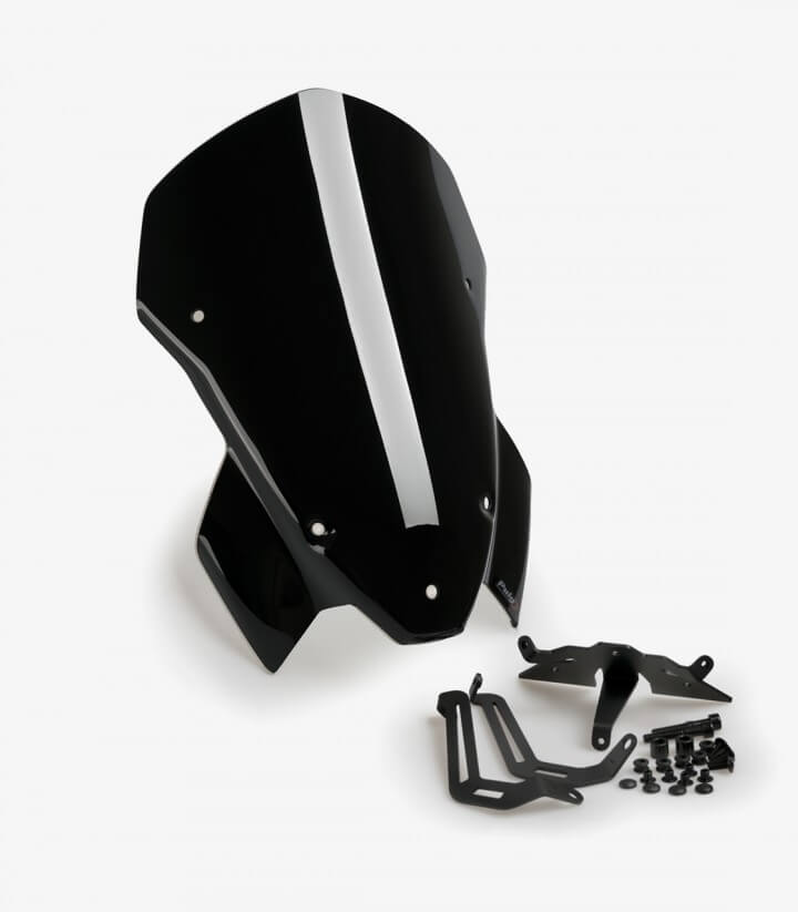 Windschild Puig New Generation Touring BMW M1000R (23-24), S1000R (21-24) Schwarz 20888N