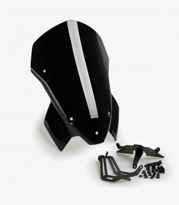 Windschild Puig New Generation Touring BMW M1000R (23-24), S1000R (21-24) Schwarz 20888N