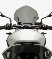 BMW S1000R Puig Naked Touring Smoked Windshield 20888H