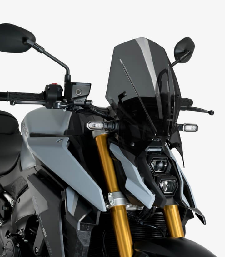Windschild Puig New Generation Touring Suzuki GSX-S1000 (21-24), GSX-S950 (22-23) Dunkel getönt 20835F