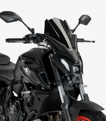 Cúpula Puig Naked Touring Yamaha MT-07 Negro 20619N 20619N