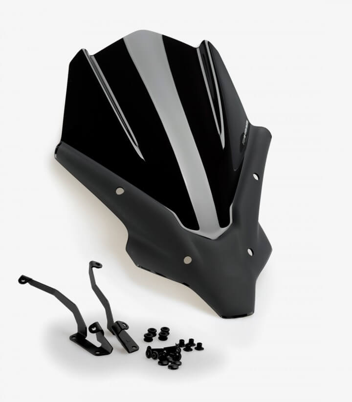 Yamaha MT-07 Puig Naked Touring Black Windshield 20619N 20619N