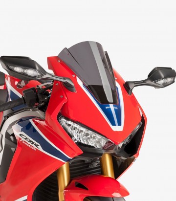 Windschild Puig Z-Racing Honda CBR1000RR Fireblade (17-19) Dunkel getönt 9407F
