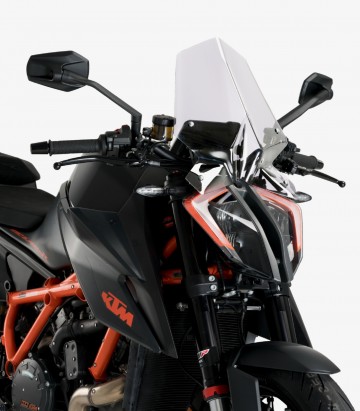 KTM 1290 Superduke R/RR/EVO (2020 - 2024) Puig New Generation Touring Transparent Windshield 20461W