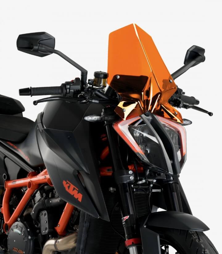Cúpula Puig Naked Touring KTM 1290 Superduke R / R EVO Naranja 20461T