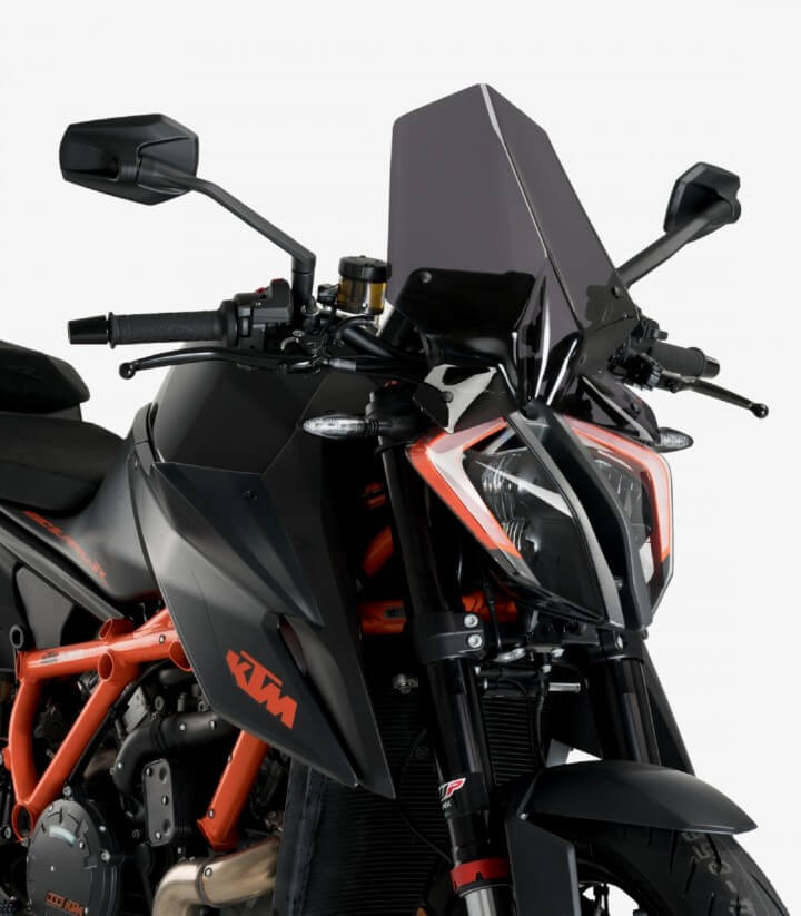 Cúpula Puig Naked Touring KTM 1290 Superduke R / R EVO Ahumado Oscuro 20461F
