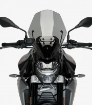BMW F900R Puig Naked Touring Smoked Windshield 20362H