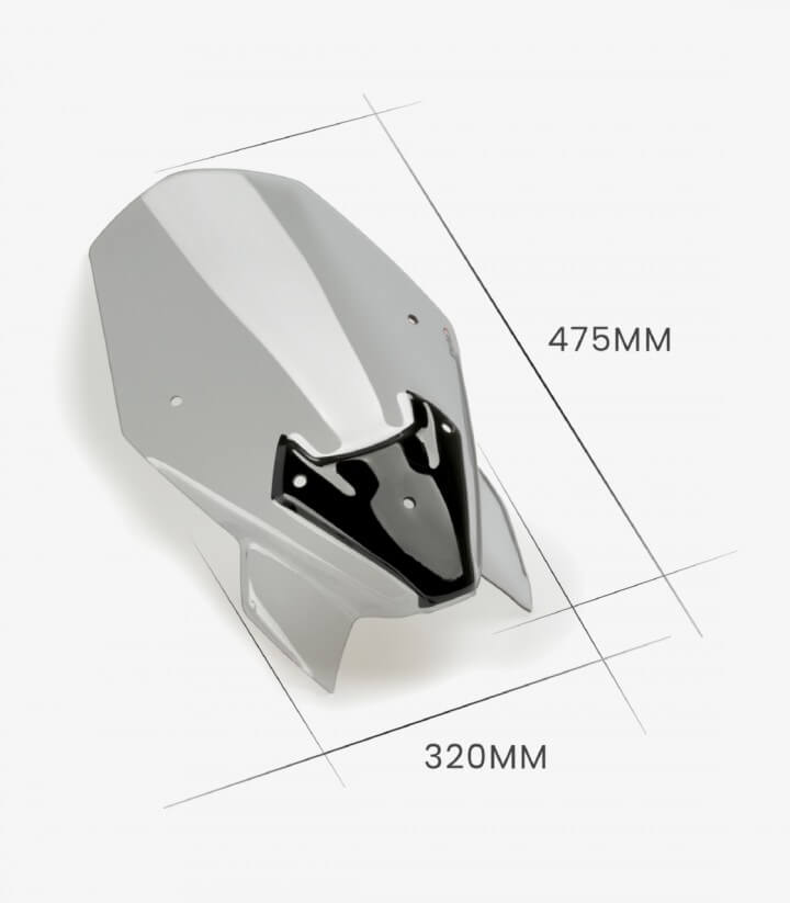 Windschild Puig New Generation Touring BMW F900R (20-24) Dunkel getönt 20361F