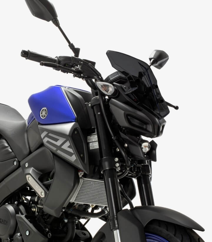 Cúpula Puig Naked Sport Yamaha MT-125 Ahumado Oscuro 3879F