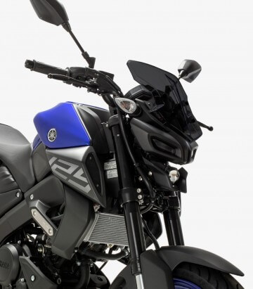 Cúpula Puig Naked Sport Yamaha MT-125 Ahumado Oscuro 3879F