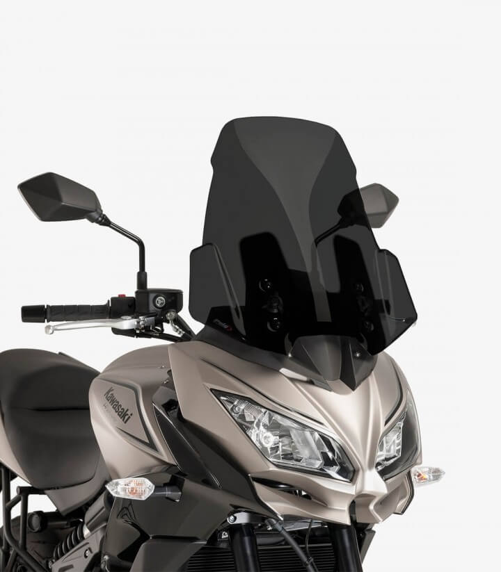 Cúpula Puig Touring Kawasaki Versys 1000/650 Ahumado oscuro 9421F