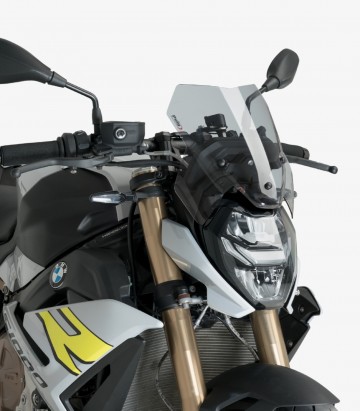 BMW S1000R Puig Naked Sport Smoked Windshield 20886H