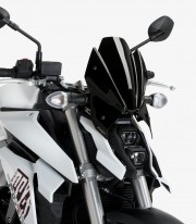 Suzuki GSX-S1000 / 950 Puig Naked Sport Black Windshield 20833N