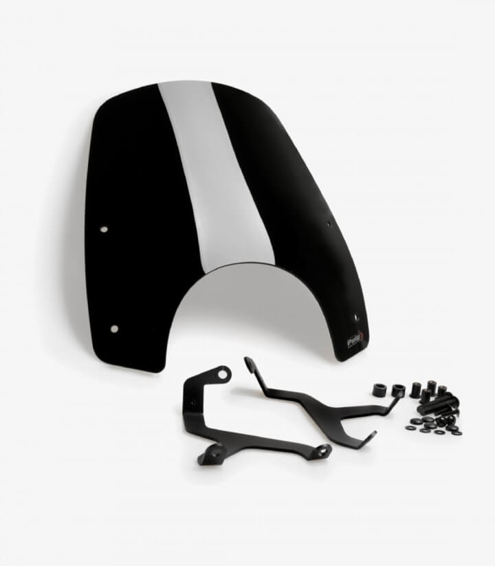 Windschild Puig New Generation Sport Honda CMX 1100 Rebel (21-26) Schwarz 20819N