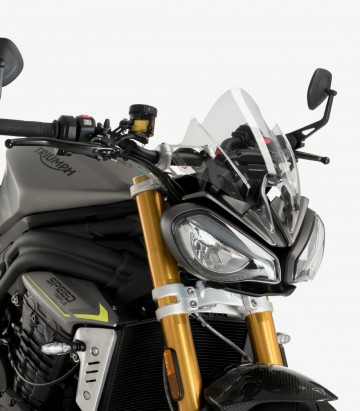 Triumph Speed Triple 1200 RS (2021 - 2024) Puig New Generation Sport Transparent Windshield 20795W