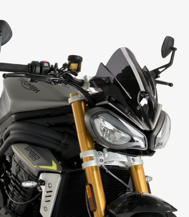 Cúpula Puig Naked Sport Triumph Speed Triple RS Ahumado Oscuro 20795F
