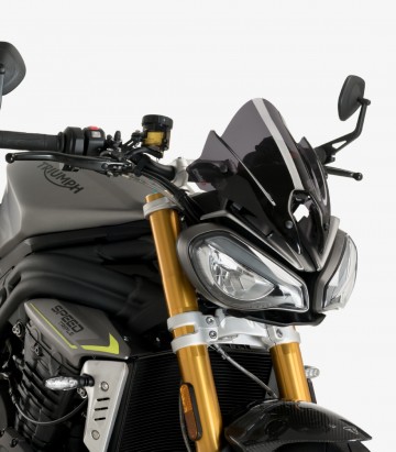 Cúpula Puig Naked Sport Triumph Speed Triple RS Ahumado Oscuro 20795F