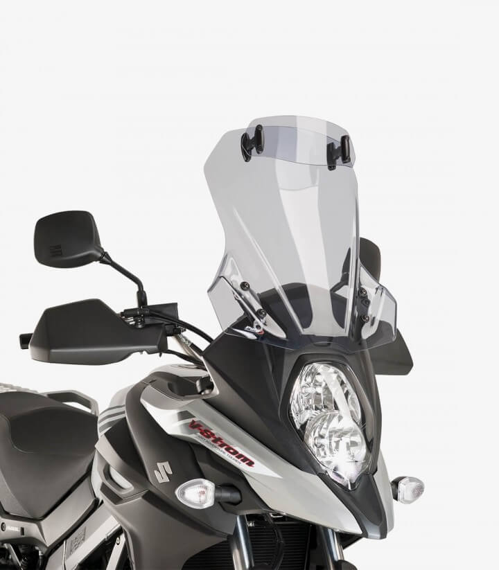 Cúpula Puig Touring con Visera Suzuki DL650/XT V-Strom Ahumado 9440H