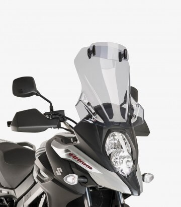 Suzuki DL650 V-strom (2017 - 2024) Puig Touring with visor Smoked Windshield 9440H