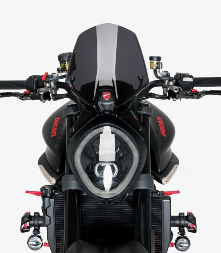 Windschild Puig New Generation Sport Ducati Monster 937 (21-25) Dunkel getönt 20712F