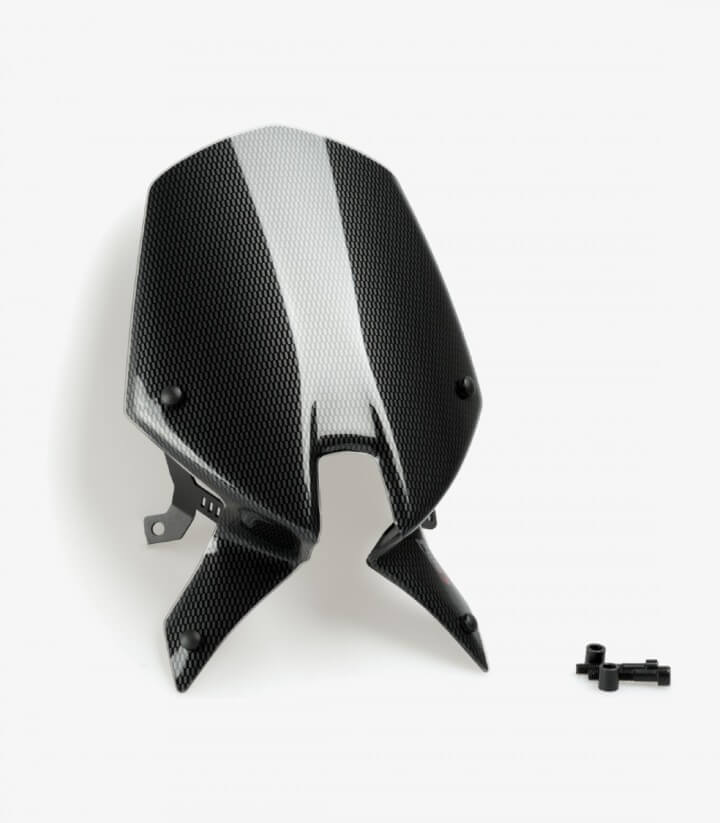 Windschild Puig New Generation Sport Ducati Monster 937 (21-25) Carbon-Optik 20712C