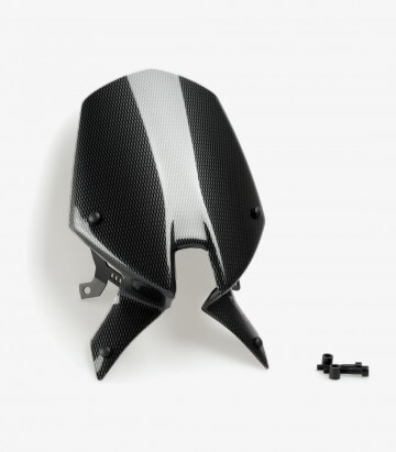 Windschild Puig New Generation Sport Ducati Monster 937 (21-25) Carbon-Optik 20712C
