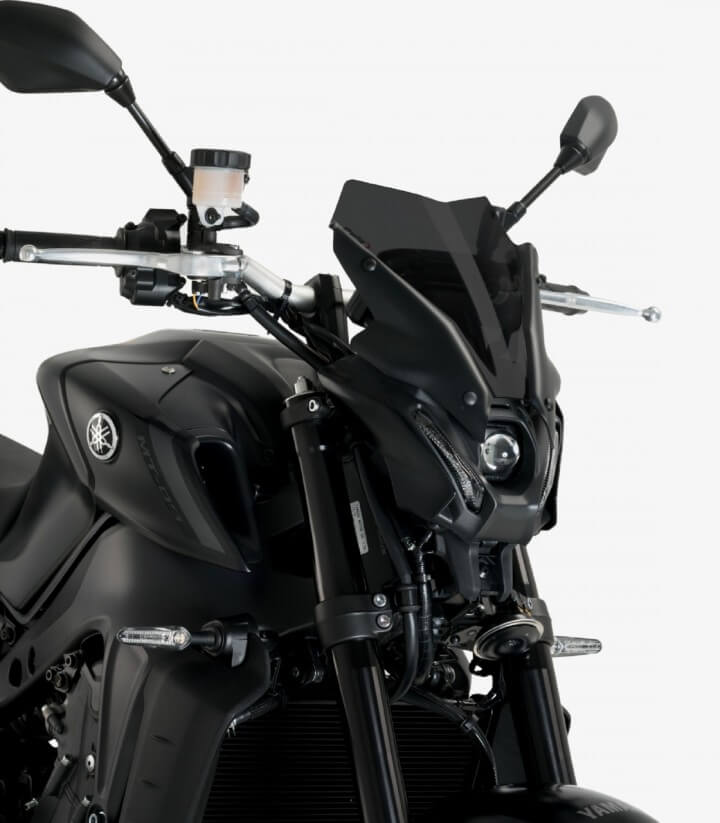 Yamaha MT-09 / SP Puig Naked Sport Dark Smoked Windshield 20644F