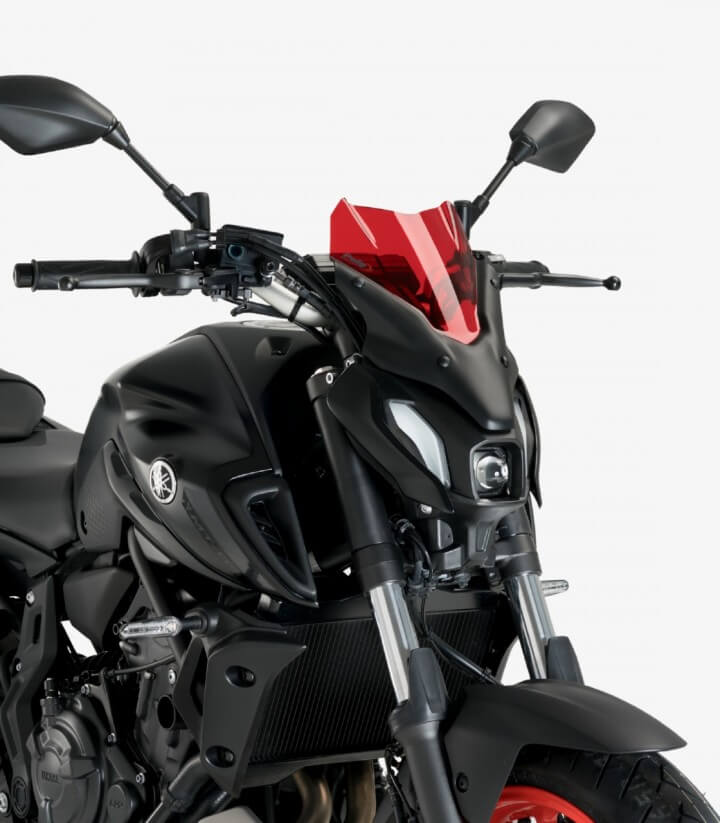 Windschild Puig New Generation Sport Yamaha MT-07 (21-24) Rot 20618R