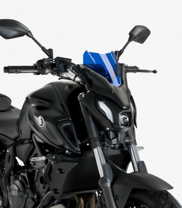 Windschild Puig New Generation Sport Yamaha MT-07 (21-24) Blau 20618A