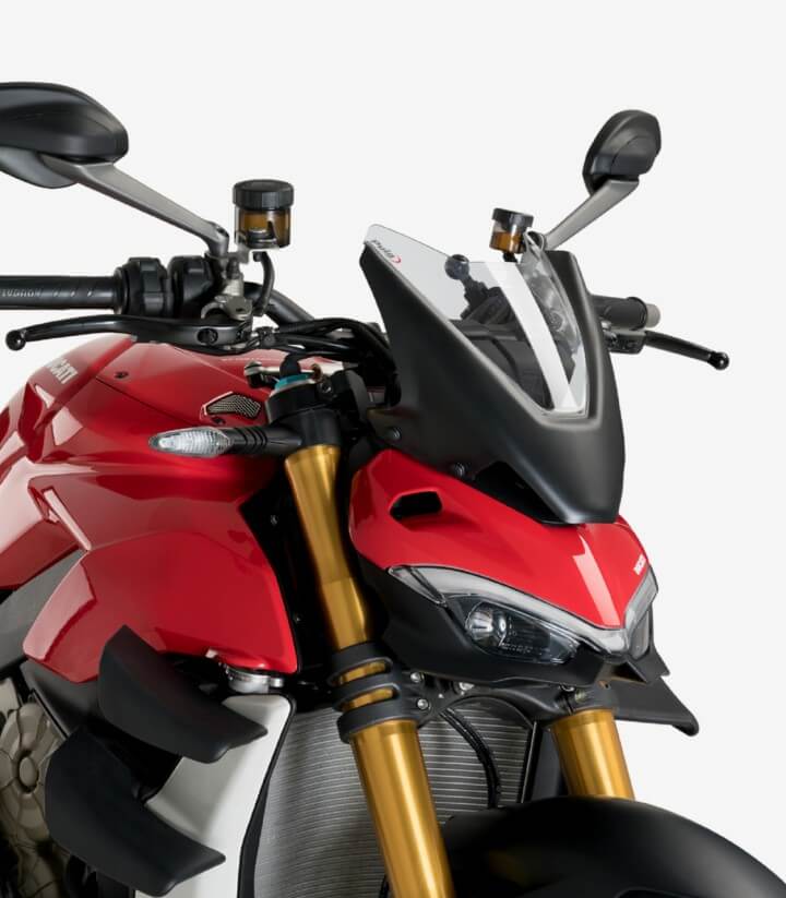 Cúpula Puig Naked Sport Ducati Streetfighter V2 / V4 / V4S / SP Transparente 20467W
